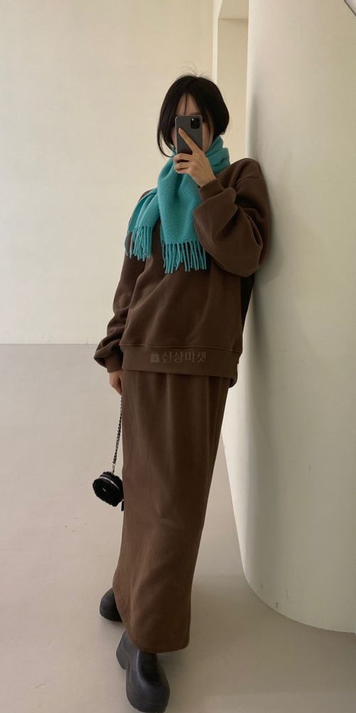 ANOTHER AVENUE - Korean Children Fashion - #Kfashion4kids - Fleece Basic Sweatshirt
