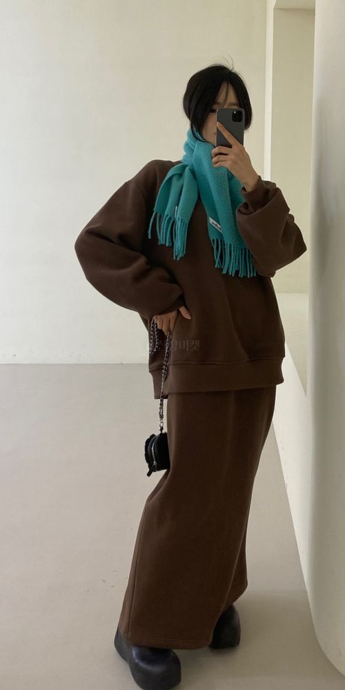 ANOTHER AVENUE - Korean Children Fashion - #Kfashion4kids - Fleece Basic Sweatshirt - 4