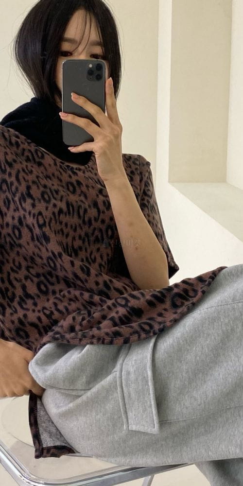 ANOTHER AVENUE - Korean Children Fashion - #Kfashion4kids - Leopard Pad Short Sleeves Tee - 4