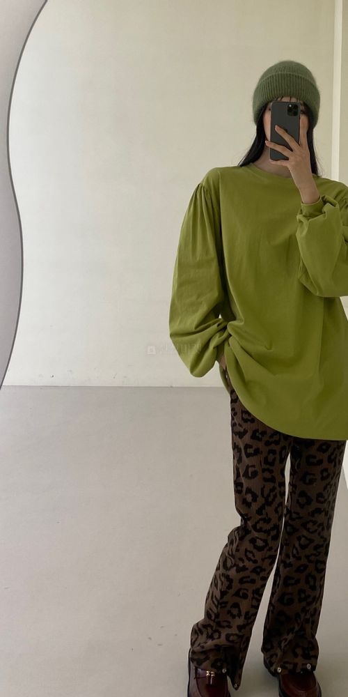 ANOTHER AVENUE - Korean Children Fashion - #Kfashion4kids - Rib leopard Pants - 2