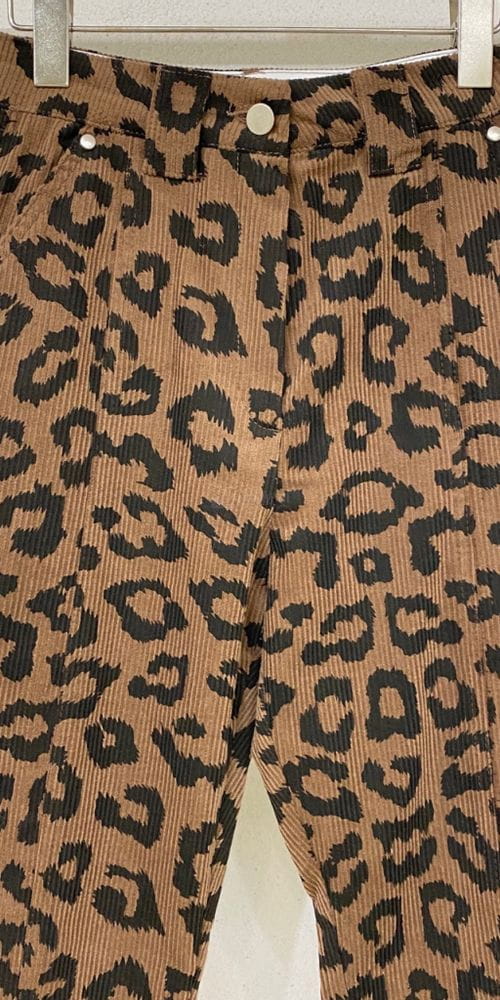 ANOTHER AVENUE - Korean Children Fashion - #Kfashion4kids - Rib leopard Pants - 6