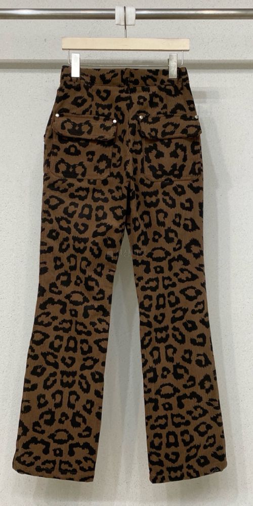 ANOTHER AVENUE - Korean Children Fashion - #Kfashion4kids - Rib leopard Pants - 9