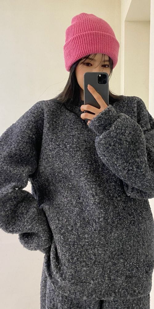 ANOTHER AVENUE - Korean Children Fashion - #Kfashion4kids - Mink Dumble Sweatshirt - 6