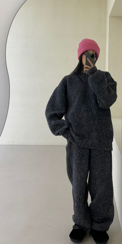 ANOTHER AVENUE - Korean Children Fashion - #Kfashion4kids - Mink Dumble Sweatshirt - 8