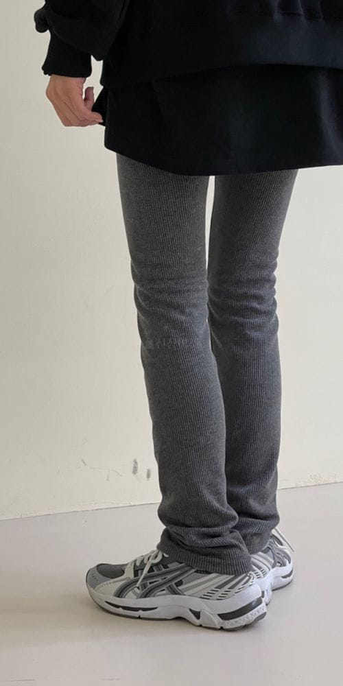 ANOTHER AVENUE - Korean Children Fashion - #Kfashion4kids - Fleece Long Leggings - 3