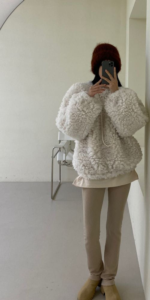 ANOTHER AVENUE - Korean Children Fashion - #Kfashion4kids - Fleece Long Leggings - 6