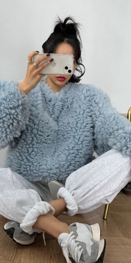 ANOTHER AVENUE - Korean Children Fashion - #Kfashion4kids - Mong Mong Sweatshirt