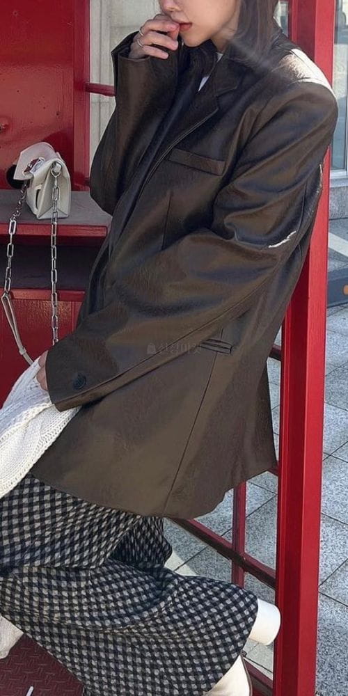 ANOTHER AVENUE - Korean Children Fashion - #Kfashion4kids - Leather Jacket - 4