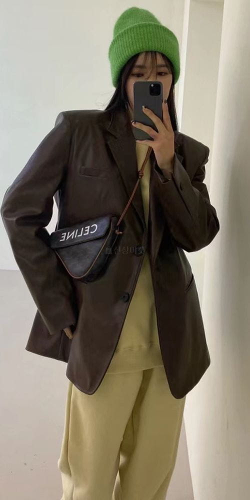 ANOTHER AVENUE - Korean Children Fashion - #Kfashion4kids - Leather Jacket - 5