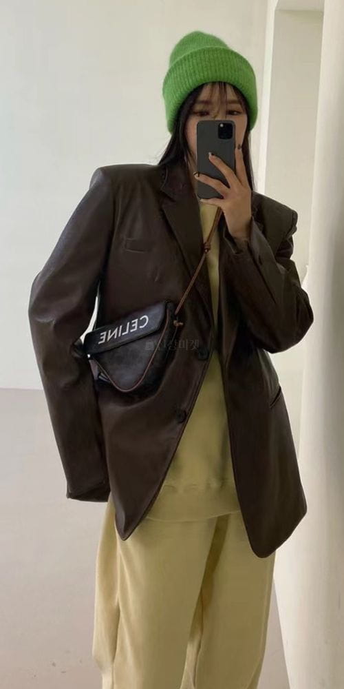ANOTHER AVENUE - Korean Children Fashion - #Kfashion4kids - Leather Jacket - 6