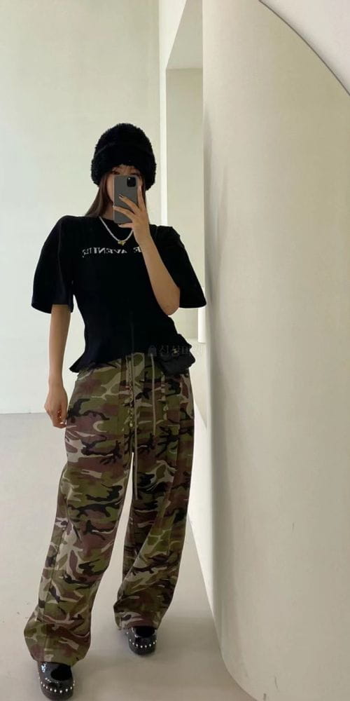 ANOTHER AVENUE - Korean Children Fashion - #Kfashion4kids - Camo Pants - 3