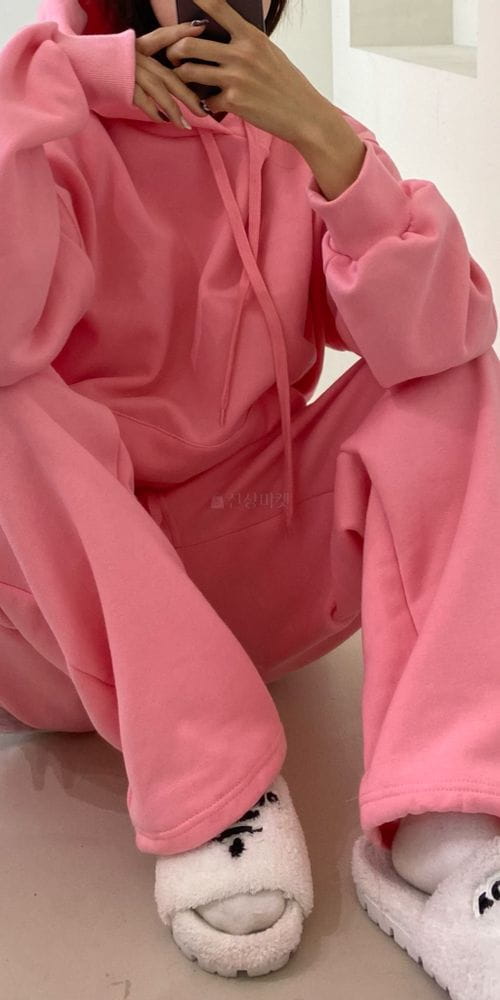 ANOTHER AVENUE - Korean Children Fashion - #Kfashion4kids - Kangaroo Fleece Hoody - 4