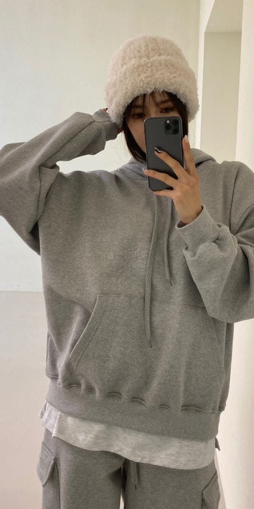 ANOTHER AVENUE - Korean Children Fashion - #Kfashion4kids - Kangaroo Fleece Hoody - 7