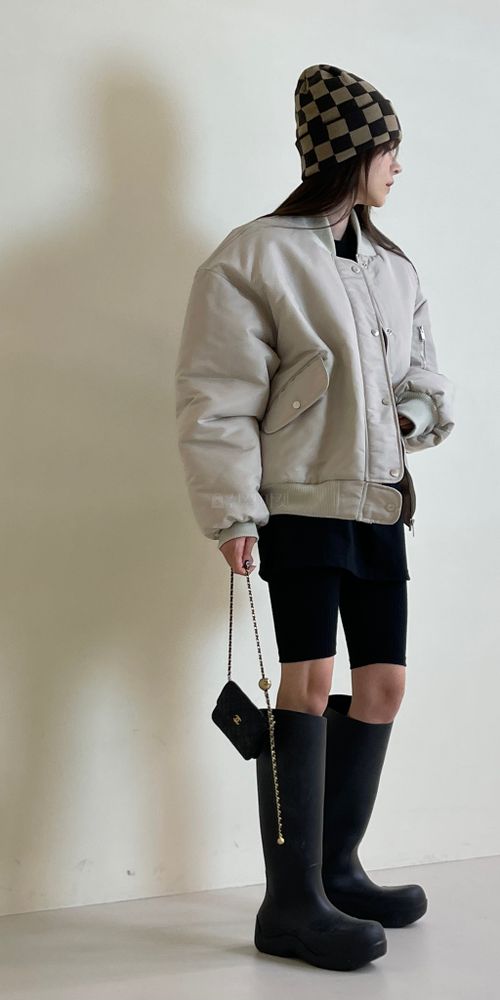 ANOTHER AVENUE - Korean Children Fashion - #Kfashion4kids - Airport Quilting Jacket - 3