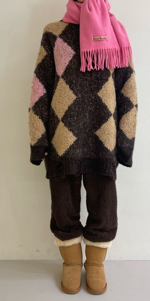 ANOTHER AVENUE - Korean Children Fashion - #Kfashion4kids - Bird Eye Jacquard Knit Tee - 6