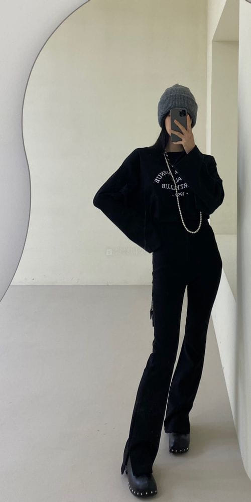 ANOTHER AVENUE - Korean Children Fashion - #Kfashion4kids - Mink Fleecfe Pants - 4