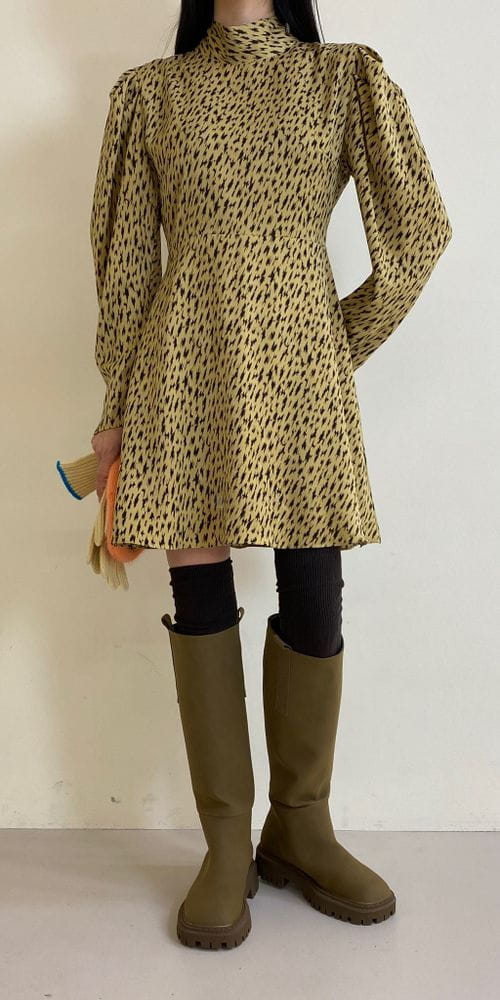 ANOTHER AVENUE - Korean Children Fashion - #Kfashion4kids - Leopard One-piece - 10