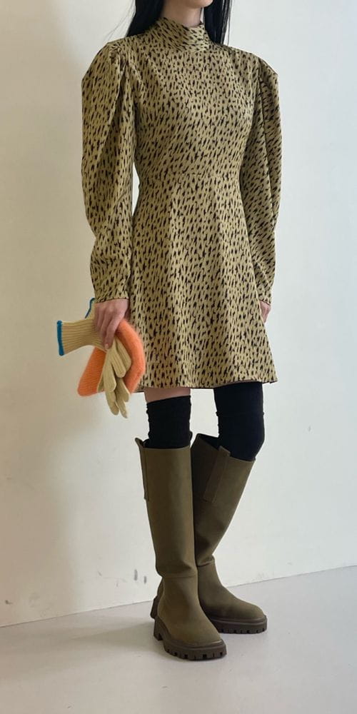 ANOTHER AVENUE - Korean Children Fashion - #Kfashion4kids - Leopard One-piece - 12