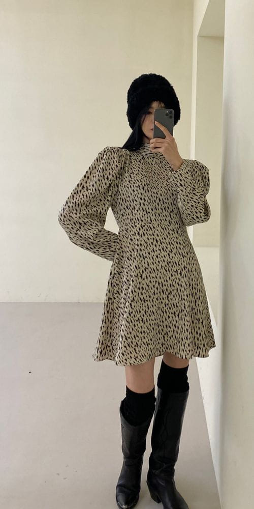 ANOTHER AVENUE - Korean Children Fashion - #Kfashion4kids - Leopard One-piece - 7