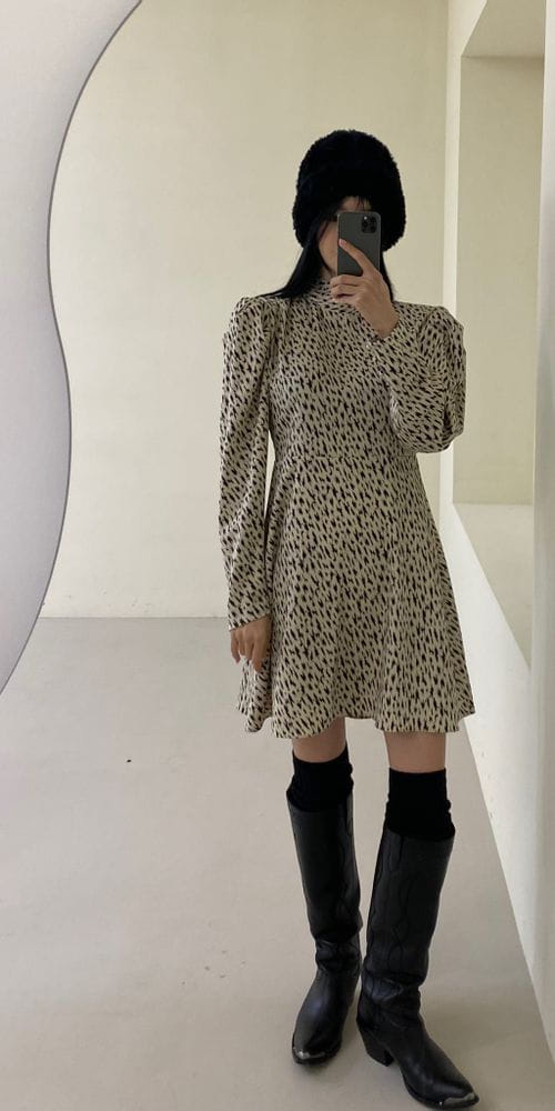 ANOTHER AVENUE - Korean Children Fashion - #Kfashion4kids - Leopard One-piece - 8