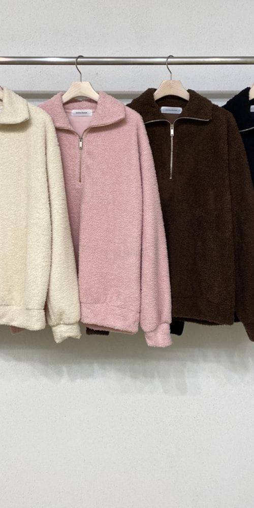 ANOTHER AVENUE - Korean Children Fashion - #Kfashion4kids - Totom Half Zip-up - 5