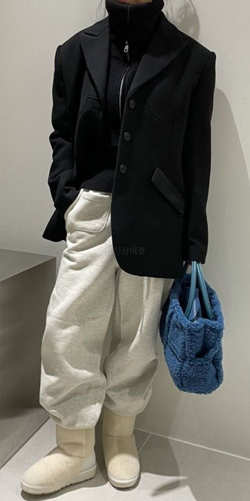 ANOTHER AVENUE - Korean Children Fashion - #Kfashion4kids - Herringbone Line Jacket - 3