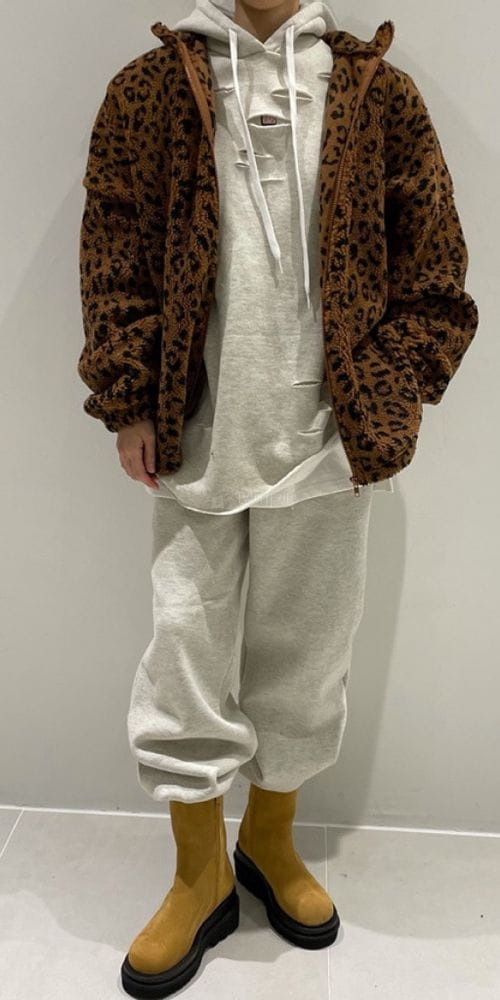ANOTHER AVENUE - Korean Children Fashion - #Kfashion4kids - Leopard Dumble Jacket - 7