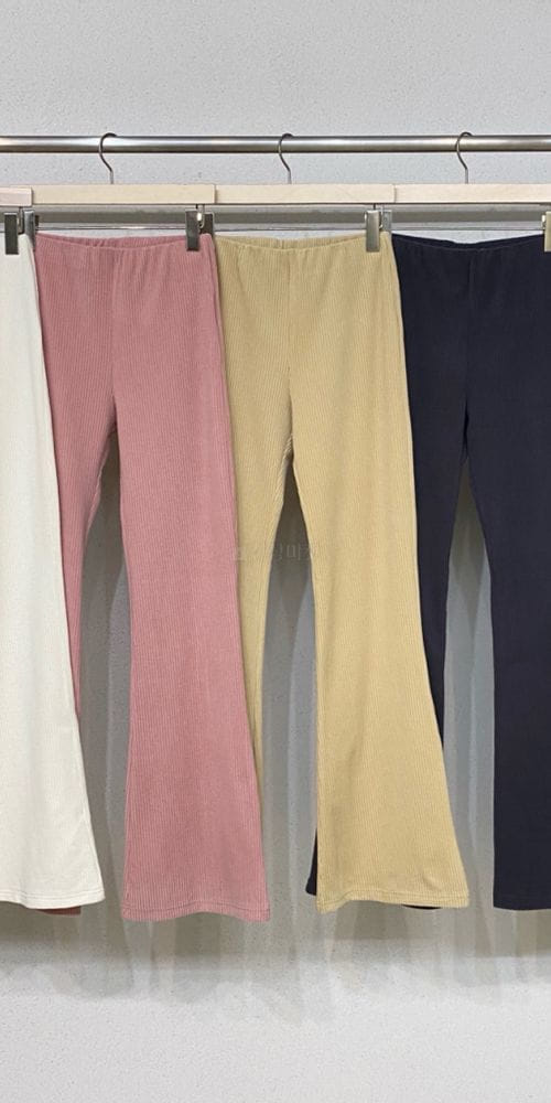 ANOTHER AVENUE - Korean Children Fashion - #Kfashion4kids - Warm Bootscut Leggings - 10