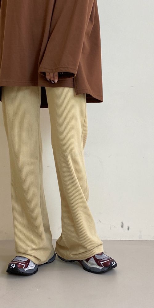 ANOTHER AVENUE - Korean Children Fashion - #Kfashion4kids - Warm Bootscut Leggings - 9