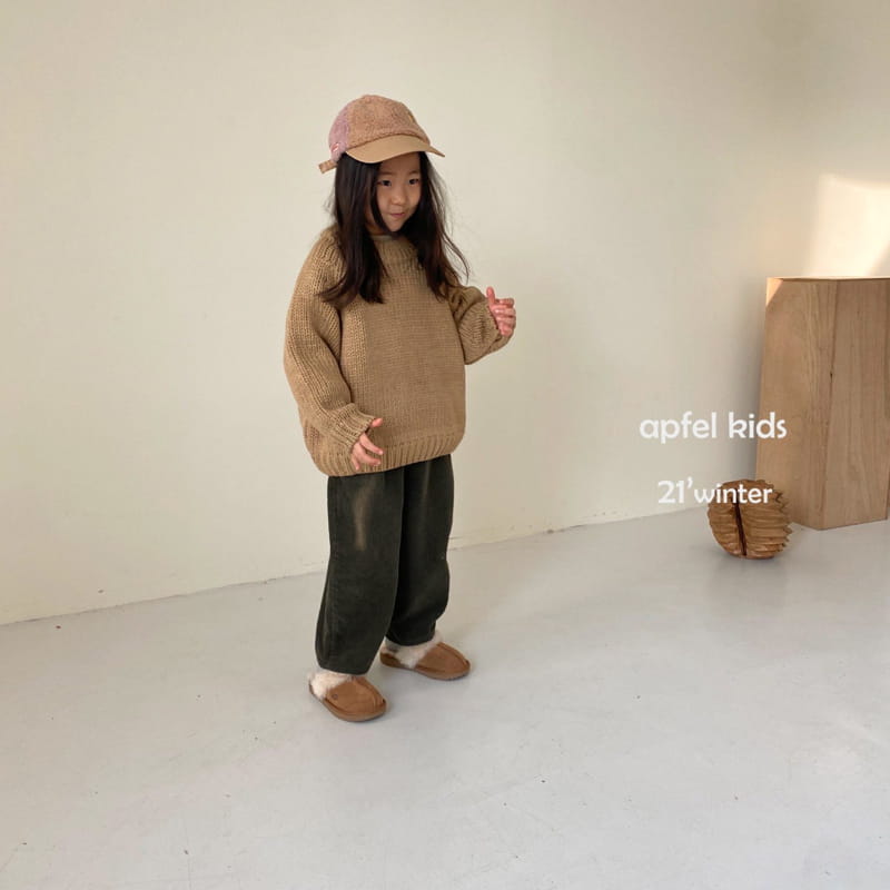 APFEL - Korean Children Fashion - #Kfashion4kids - Harvard Knit Top - 11