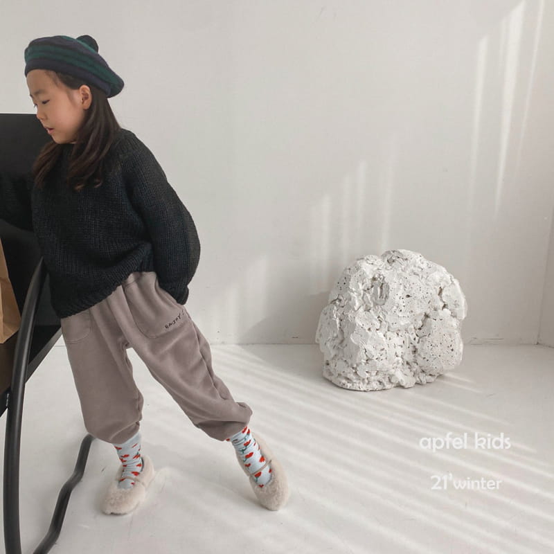 APFEL - Korean Children Fashion - #Kfashion4kids - Harvard Knit Top - 12