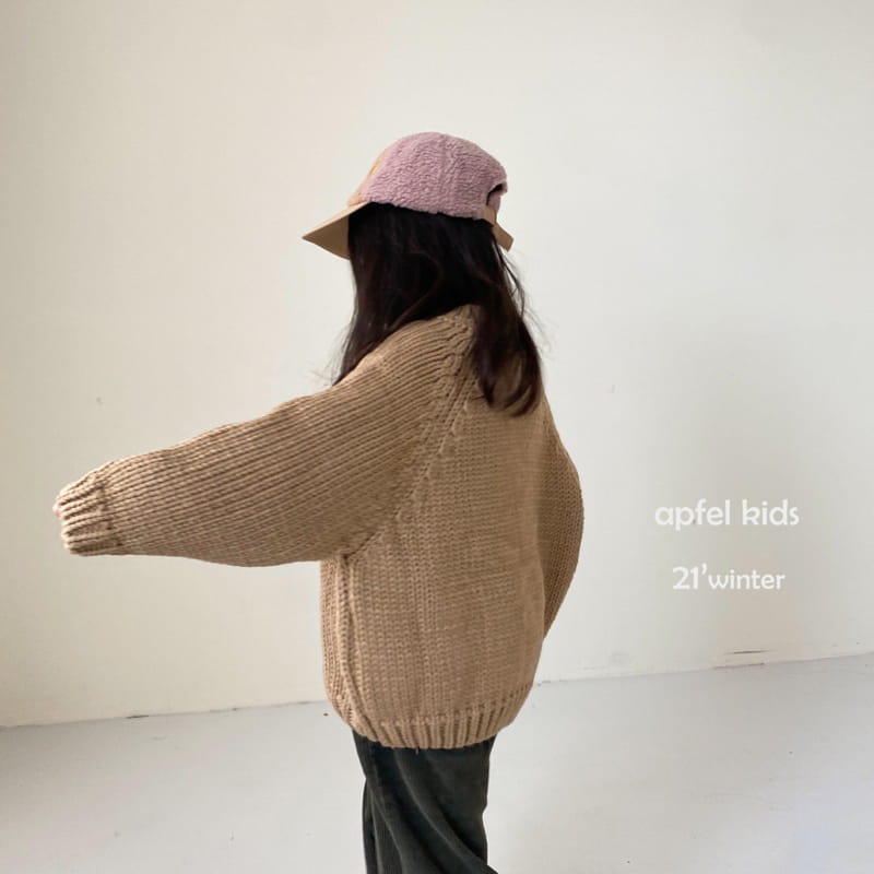 APFEL - Korean Children Fashion - #Kfashion4kids - Harvard Knit Top - 2