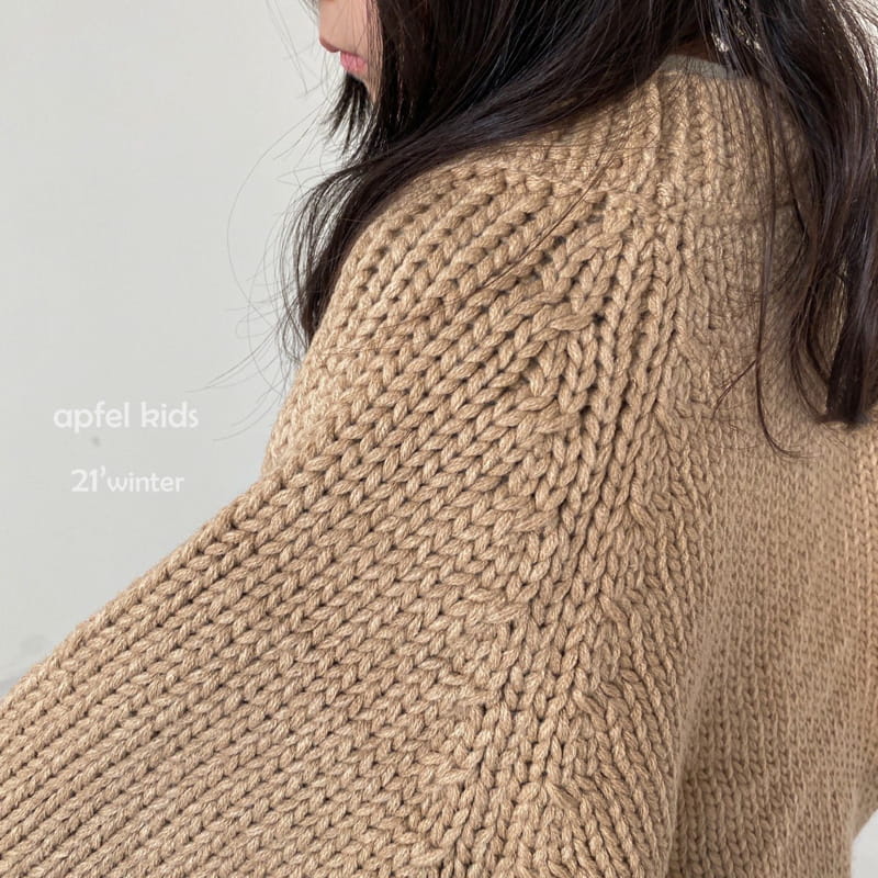 APFEL - Korean Children Fashion - #Kfashion4kids - Harvard Knit Top - 3