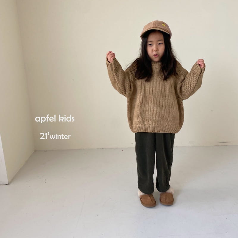 APFEL - Korean Children Fashion - #Kfashion4kids - Harvard Knit Top - 8