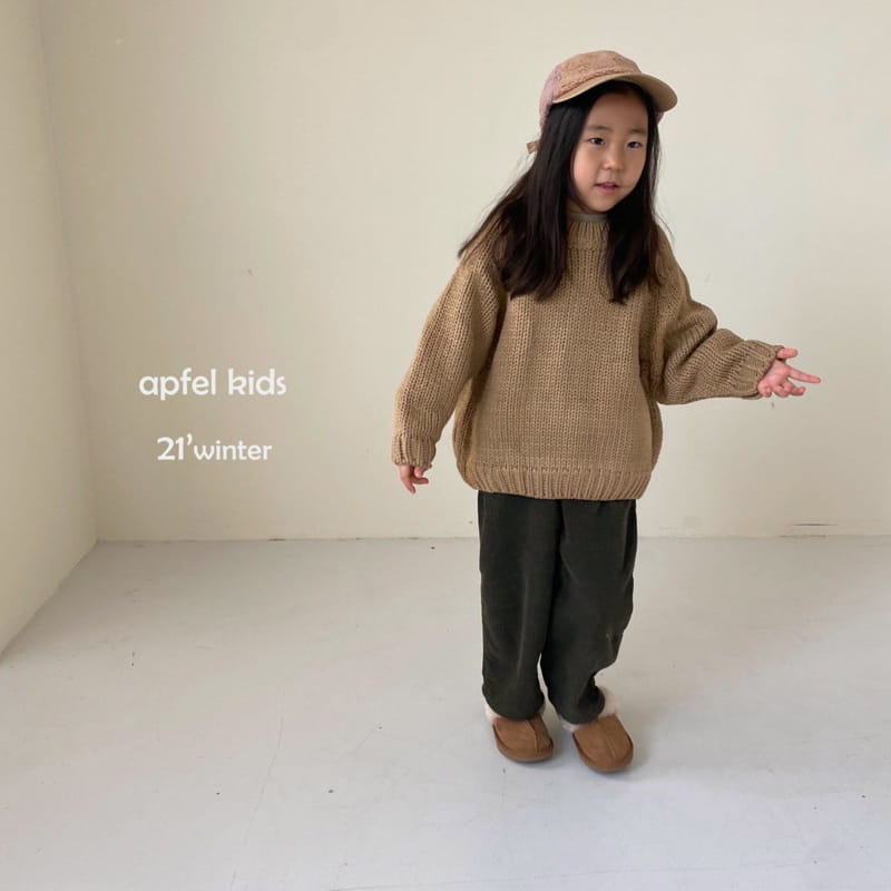 APFEL - Korean Children Fashion - #Kfashion4kids - Harvard Knit Top - 9