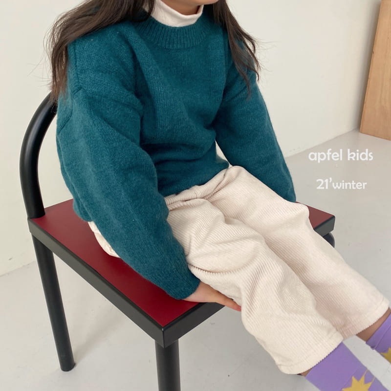 APFEL - Korean Children Fashion - #Kfashion4kids - Venessa Knit Top  - 8