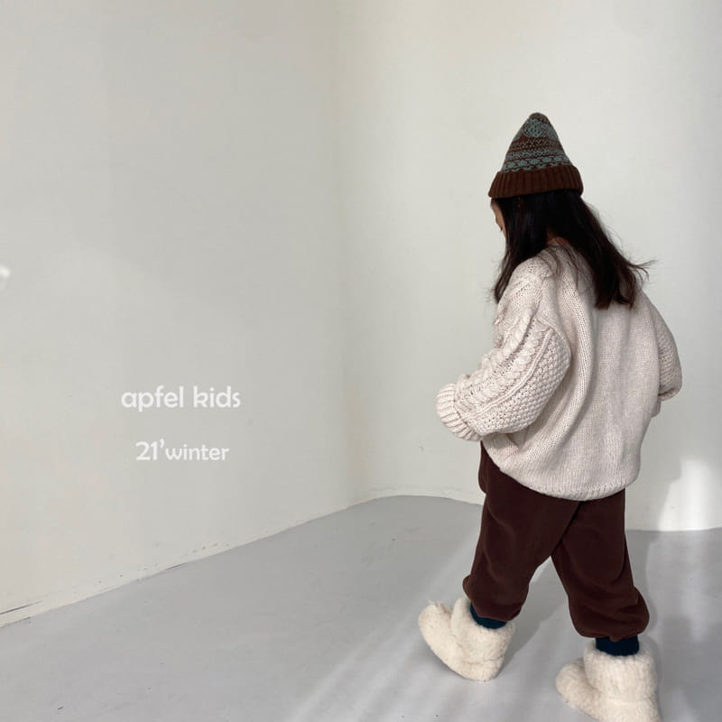 APFEL - Korean Children Fashion - #Kfashion4kids - Trabi Button Knit Top - 4