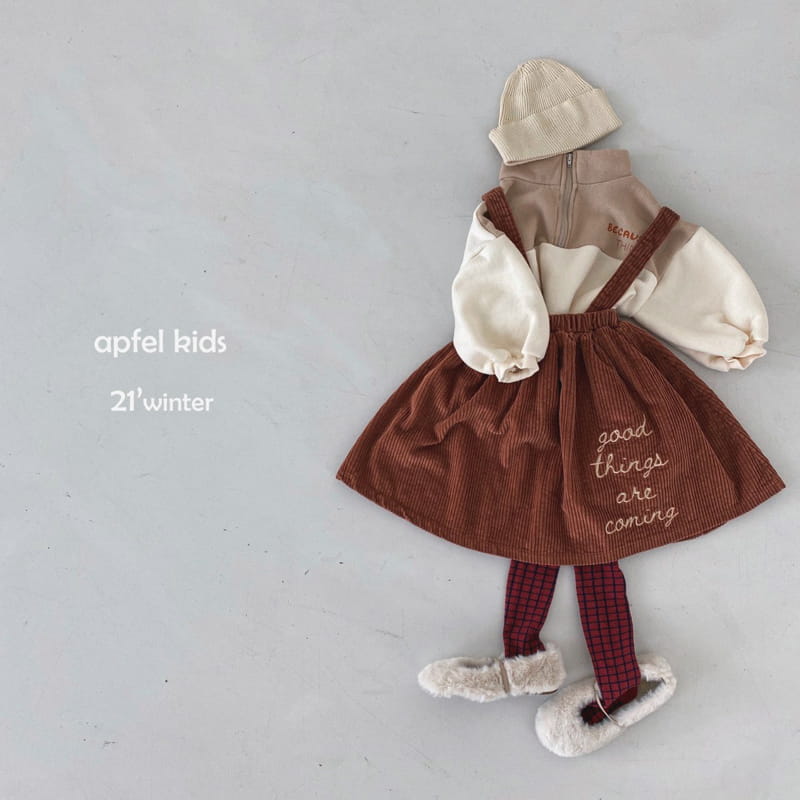 APFEL - Korean Children Fashion - #Kfashion4kids - Think Anorak Sweatshirt