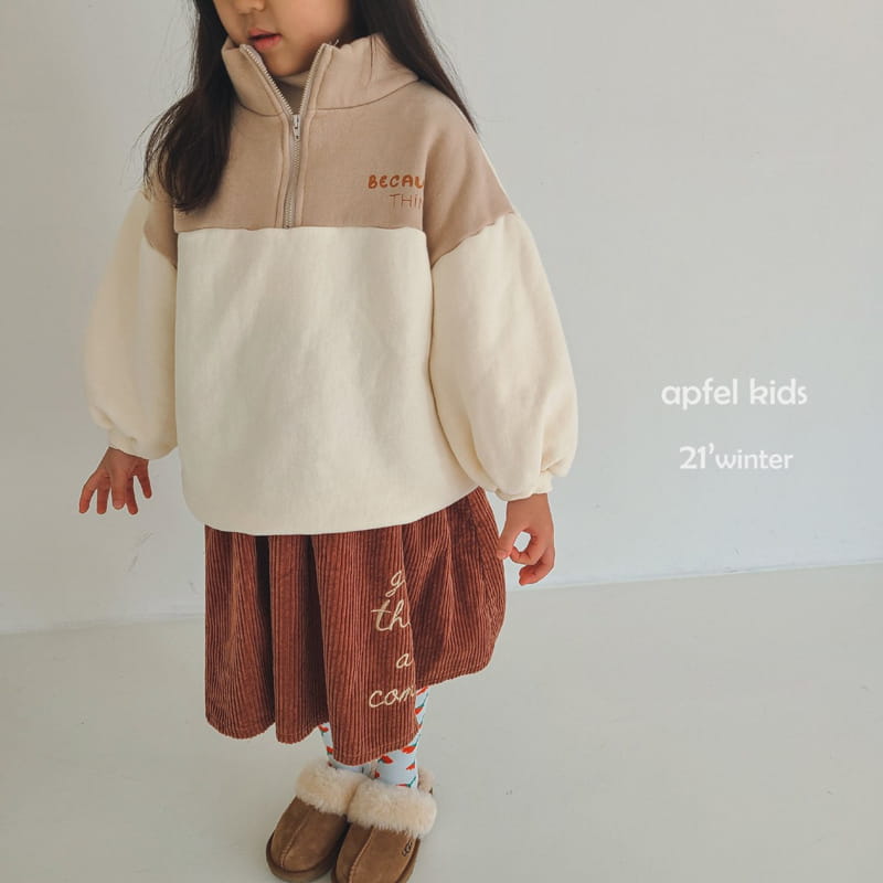 APFEL - Korean Children Fashion - #Kfashion4kids - Think Anorak Sweatshirt - 9