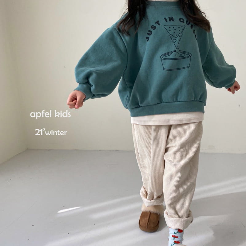 APFEL - Korean Children Fashion - #Kfashion4kids - Cheece Sweatshirt - 11