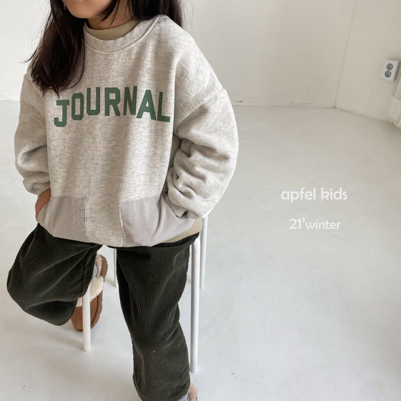 APFEL - Korean Children Fashion - #Kfashion4kids - Journal Pocket Sweatshirt - 12
