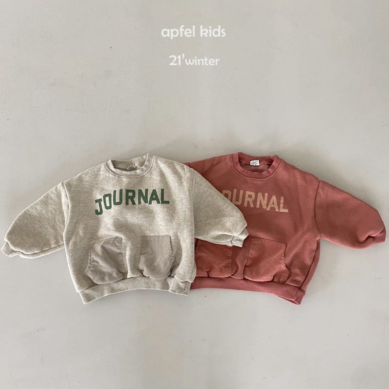 APFEL - Korean Children Fashion - #Kfashion4kids - Journal Pocket Sweatshirt - 2