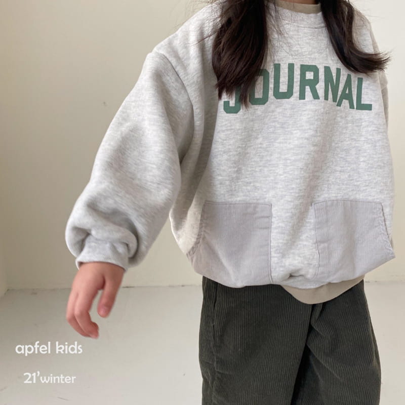 APFEL - Korean Children Fashion - #Kfashion4kids - Journal Pocket Sweatshirt - 7