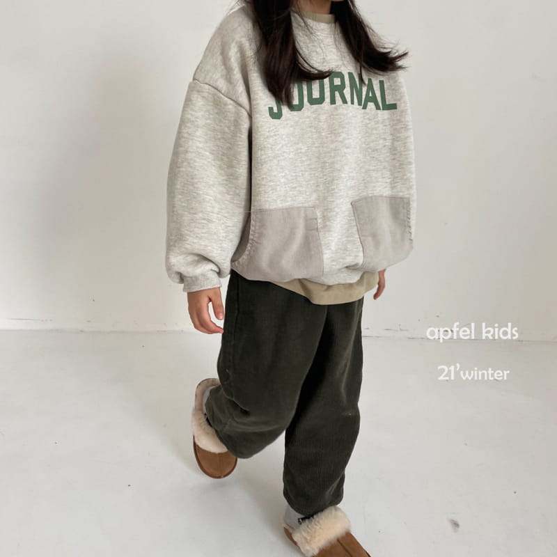 APFEL - Korean Children Fashion - #Kfashion4kids - Journal Pocket Sweatshirt - 8