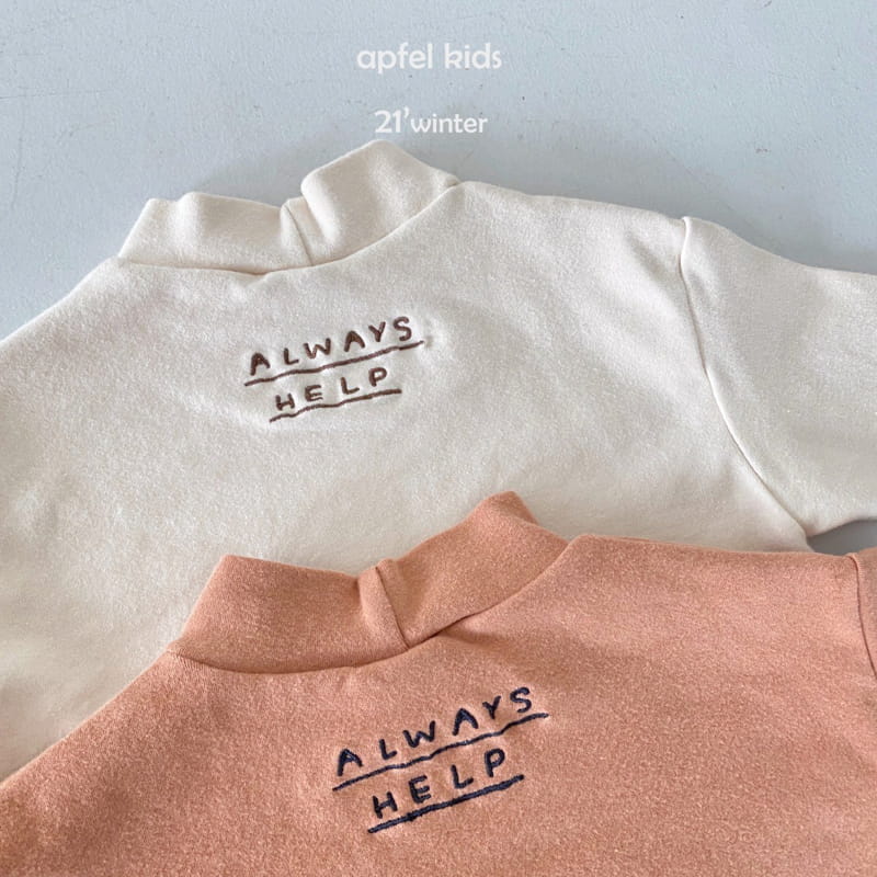 APFEL - Korean Children Fashion - #Kfashion4kids - Half Turtleneck Tee