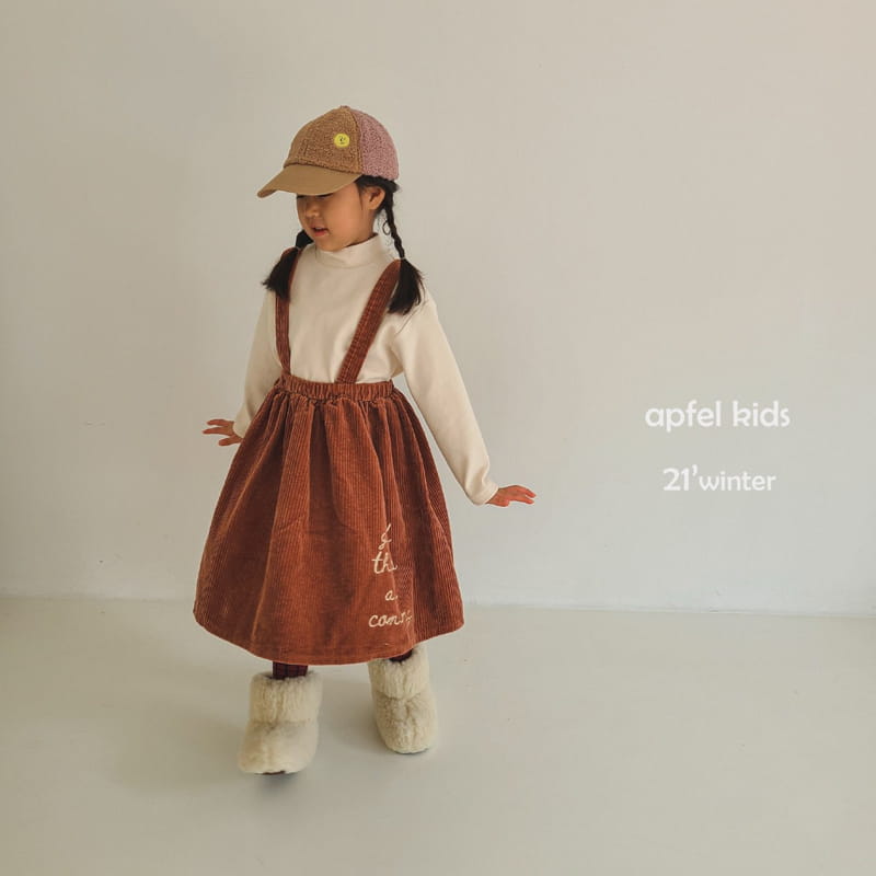 APFEL - Korean Children Fashion - #Kfashion4kids - Half Turtleneck Tee - 12