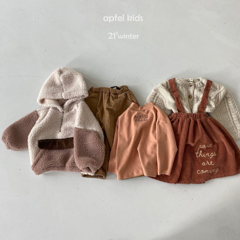 APFEL - Korean Children Fashion - #Kfashion4kids - Half Turtleneck Tee - 4