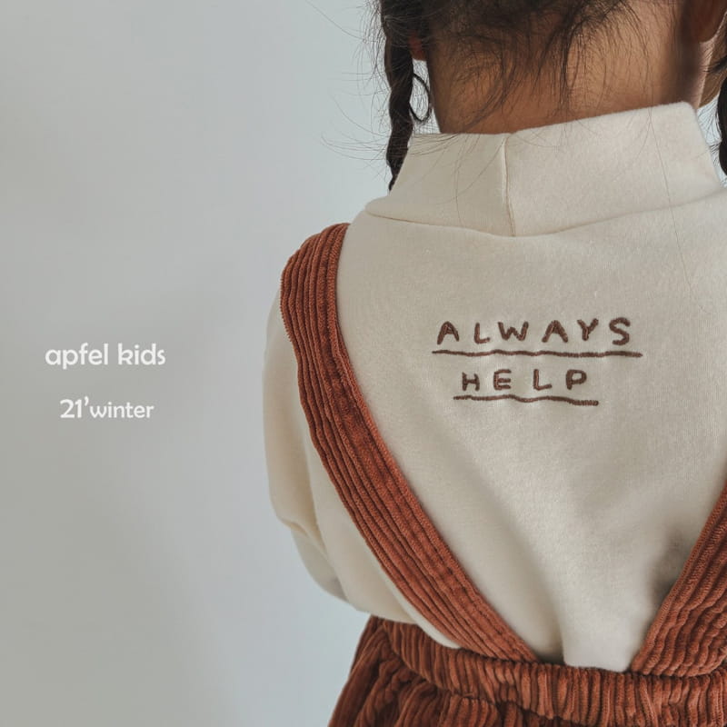 APFEL - Korean Children Fashion - #Kfashion4kids - Half Turtleneck Tee - 7