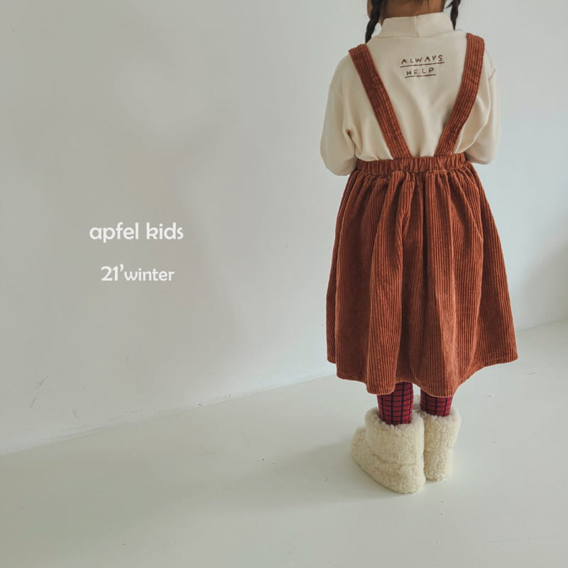 APFEL - Korean Children Fashion - #Kfashion4kids - Half Turtleneck Tee - 8