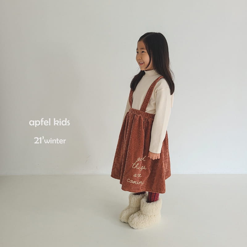 APFEL - Korean Children Fashion - #Kfashion4kids - Half Turtleneck Tee - 9